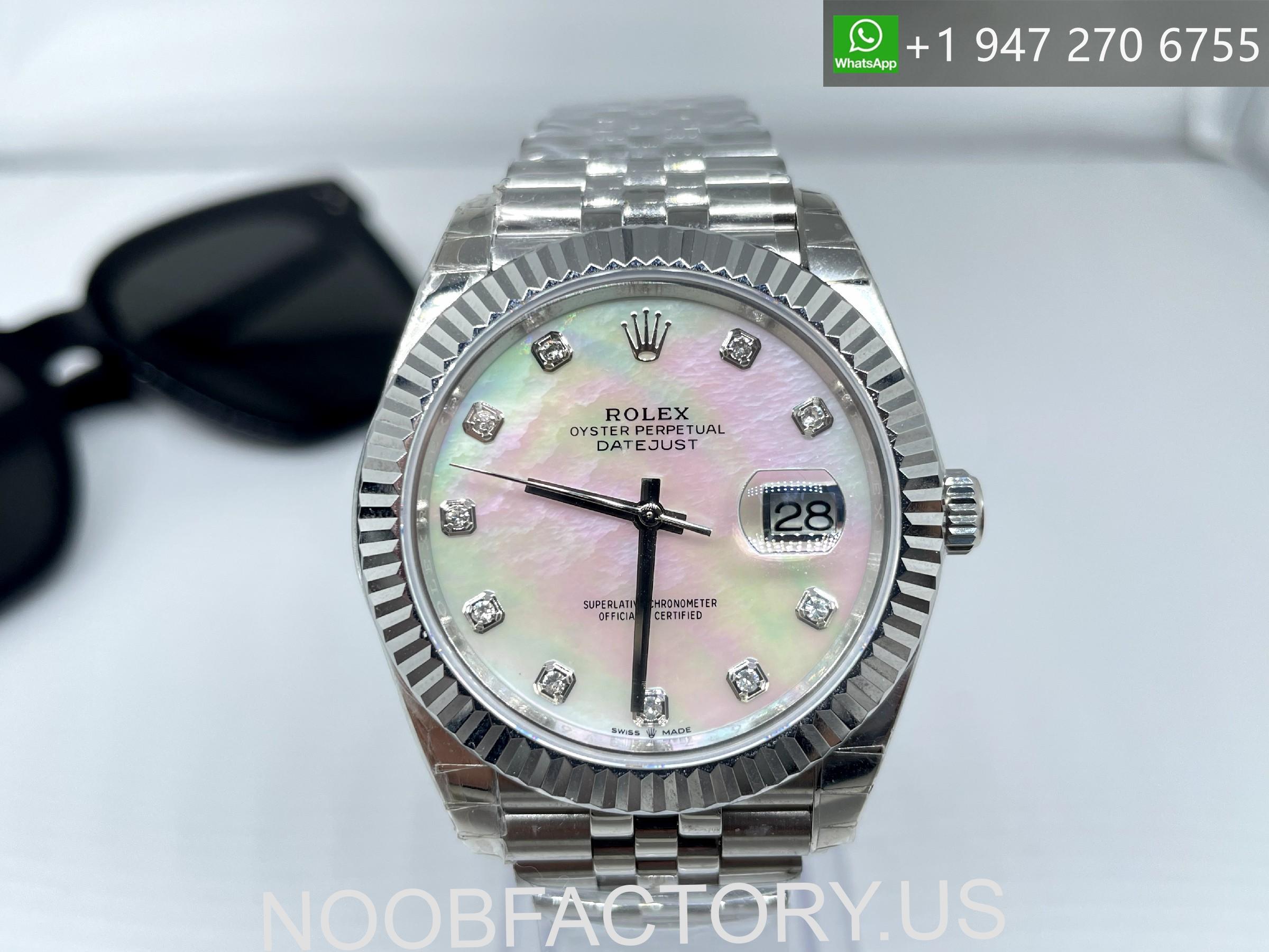 Noob Rolex Datejust Mother of Pearl