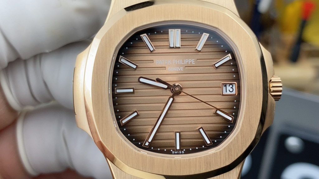 3K Patek Philippe Nautilus Rose Gold