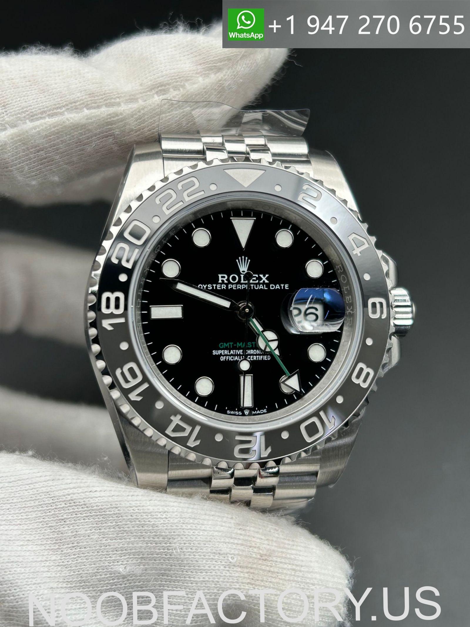 NOOB Factory Rolex GMT Master 2 126710GRNR