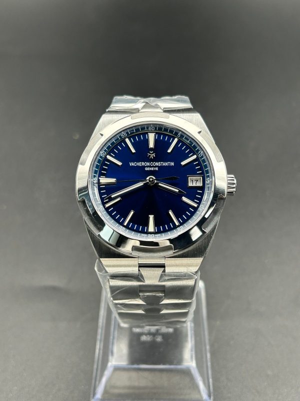 8F Factory Vacheron Constantin Overseas 4500V/110A 41mm Blue Dial Super Clone