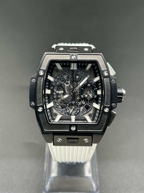 HB Factory Hublot Spirit of Big Bang 45mm Black Dial, Rubber strap,HUB4700 Movement Super Clone