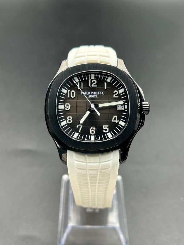 ZF Factory Patek Philippe Aquanaut “Black Venom” DLC Edition Black Dial 40mm Super Clone
