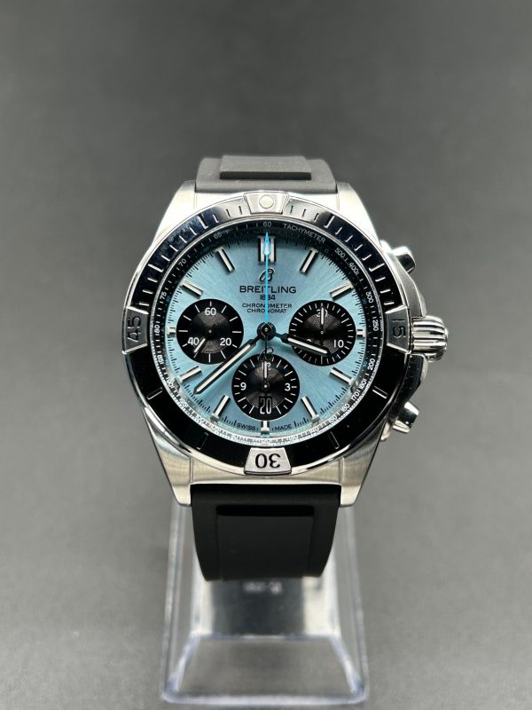 BLS Factory Breitling Chronomat PB0134101C1S2 42mm IceBlue Dial Super Clone