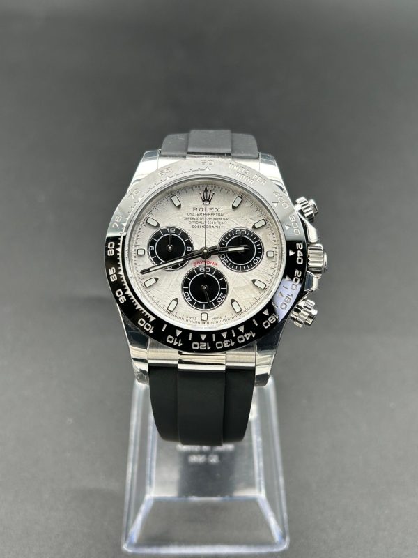 Noob Factory V4 Rolex Daytona 116519LN Meteorite Dial Super Clone