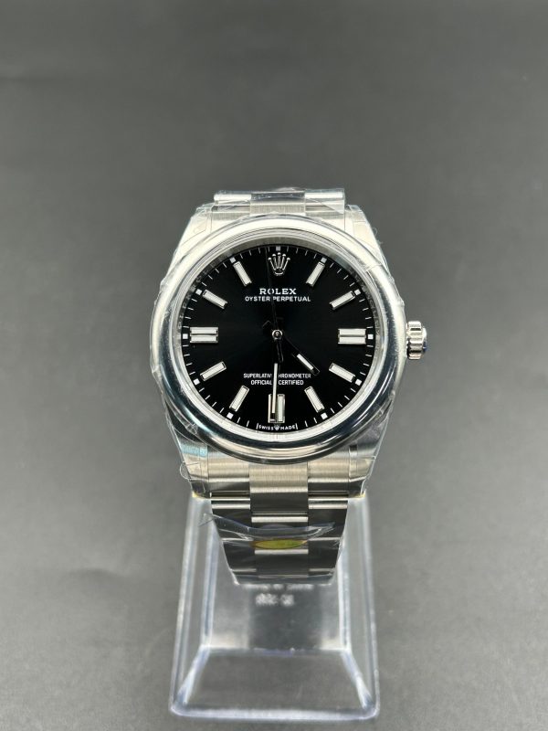 Noob Factory Rolex Oyster Perpetual 124300 41mm Oyster Black Dial Super Clone