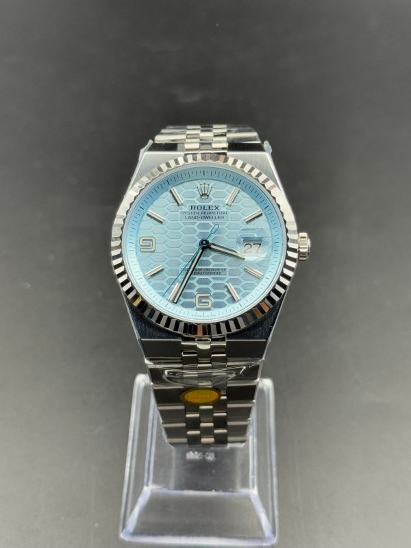 Noob Factory Rolex Land-Dweller127334 IceBlue Dial Super Clone