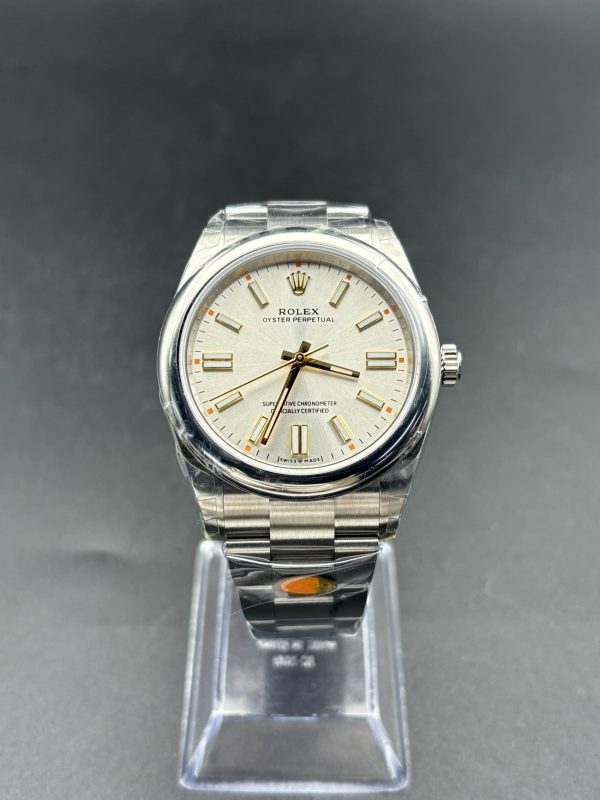 Noob Factory Rolex Oyster Perpetual 124300 41mm Oyster Silver Dial Super Clone