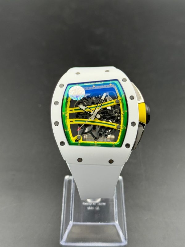 ZF Factory Richard Mille RM61-01 50.23x42.70mm White Ceramic Super Clone
