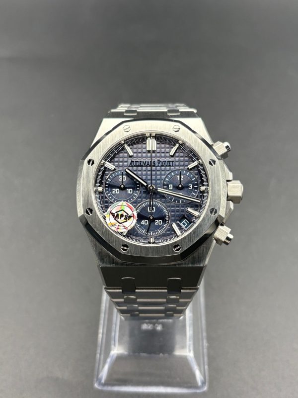 APS Factory Audemars Piguet Royal Oak Chronograph 26240 Blue 41mm Steel Super Clone