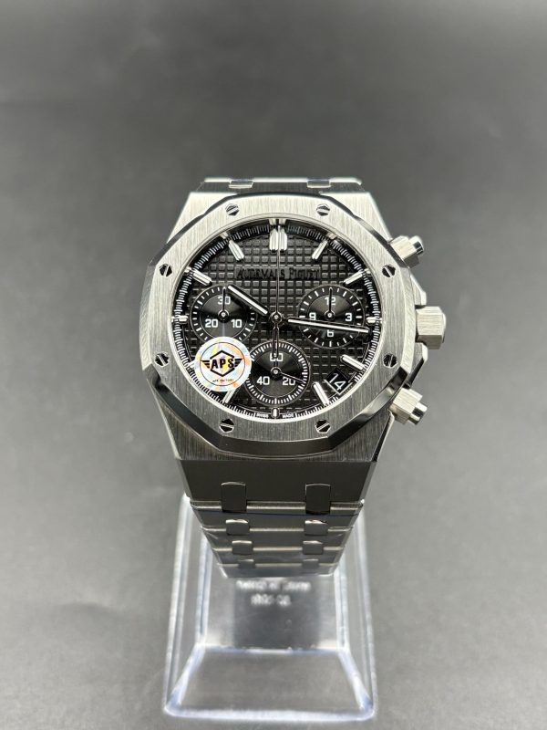 APS Factory Audemars Piguet Royal Oak Chronograph 26240 Black 41mm Steel Super Clone