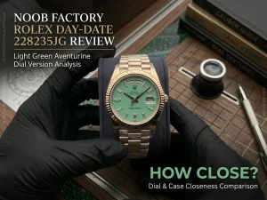 Noob Factory Rolex Day-Date 228235JG